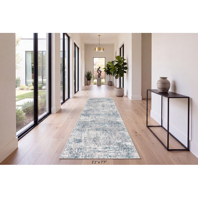 Markert Indoor Rug, Runner 2'2" x 7'7"