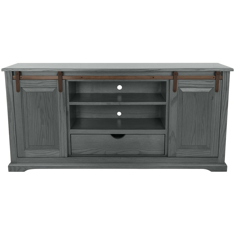 Meuble télé 60 po, Gris, H 32 po x L 18 po x l 60 po