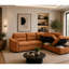 Canapé-lit modulaire avec méridienne Hudson, beige-841700864-841700869