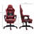 Racing Gaming Chair Diamond PU Leather Office Gamer Chair High Back Swivel Recliner With Footrest, Lumbar Support, Adjustable Height-704944147