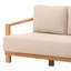Redford 85" Wide Outdoor Patio Sofa, Sand