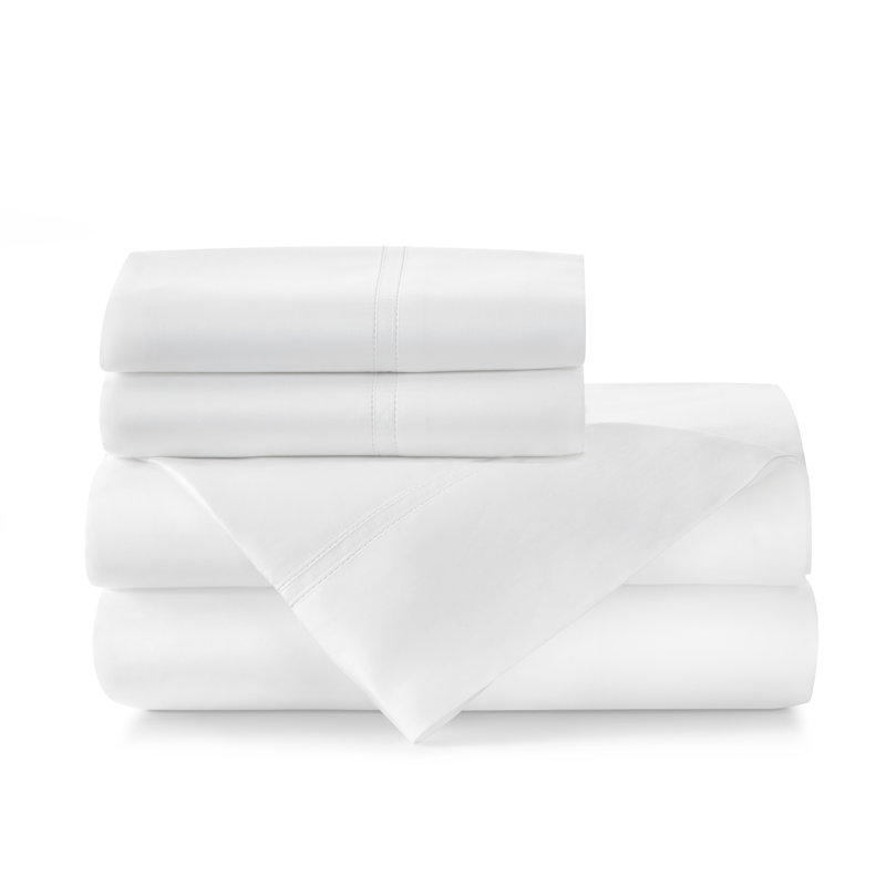  Drap lyrique en percale, Grand, Blanc