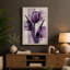 Purple Tulip Botanical - Wrapped Canvas-1906490595-1906490599
