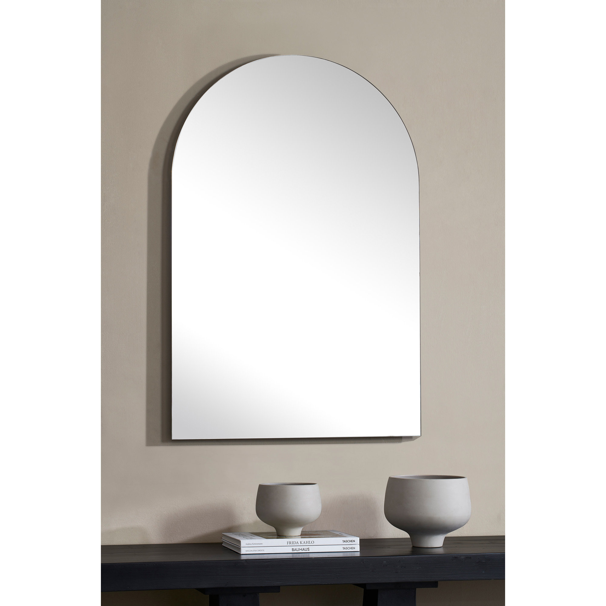 Latitude Run® Zarius Flat Wall Mirror & Reviews | Wayfair