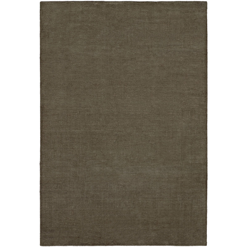 Area Rug in Gray Brown, 6' x 9'