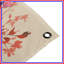Red Floral Illustration Wall Tapestry - Floral Wall Decor-92611960