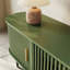 Meuble télé Mid-Century moderne, porte coulissante, entièrement assemblé-114660538-114660533