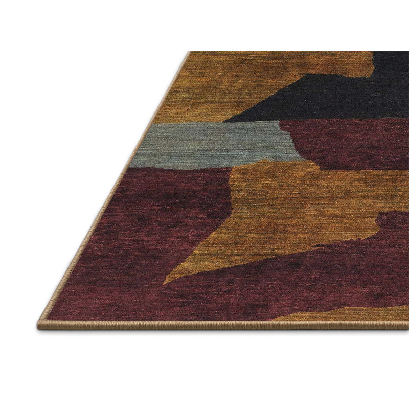 Abstract Indoor Rug, Rectangle 8' x 12'