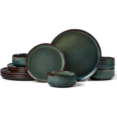 Stoneware Dinnerware - Service for 4