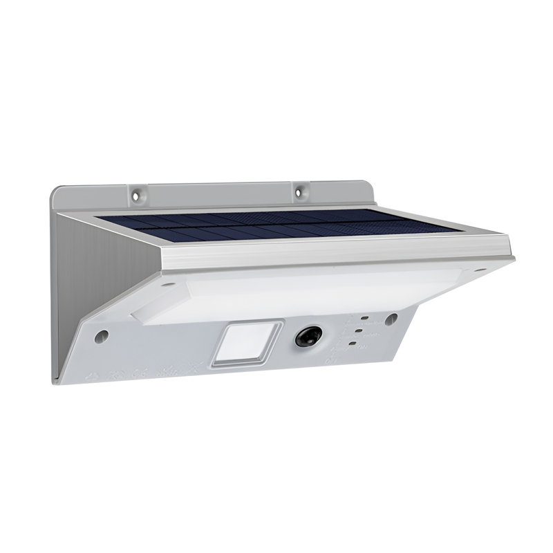 Solar Powered Outdoor Wall Light with Motion Sensor 6000K