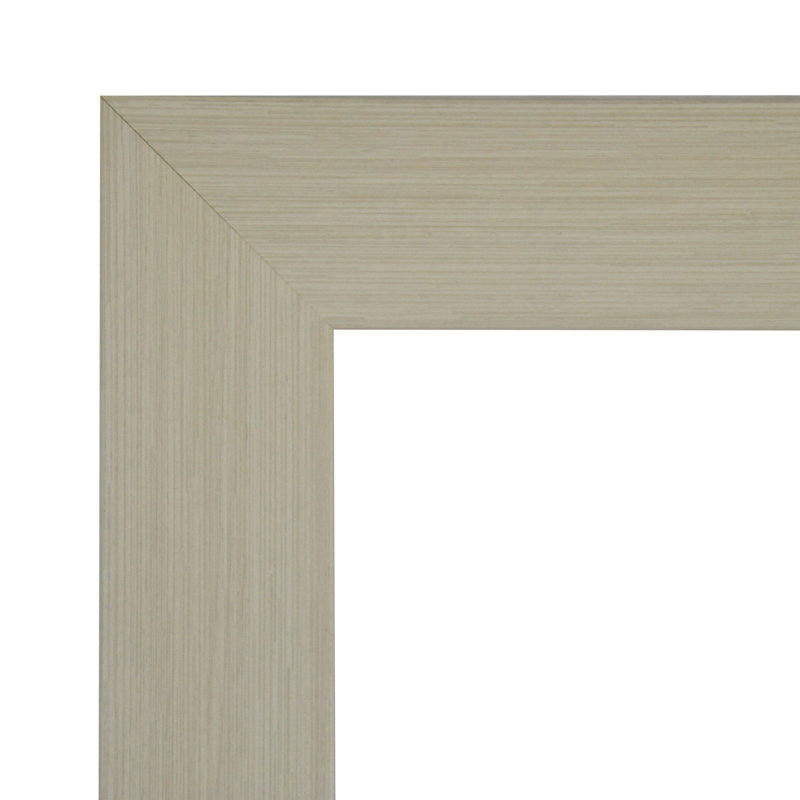 Susanna Flat Mirror, Ivory, 47.5" H x 35" W