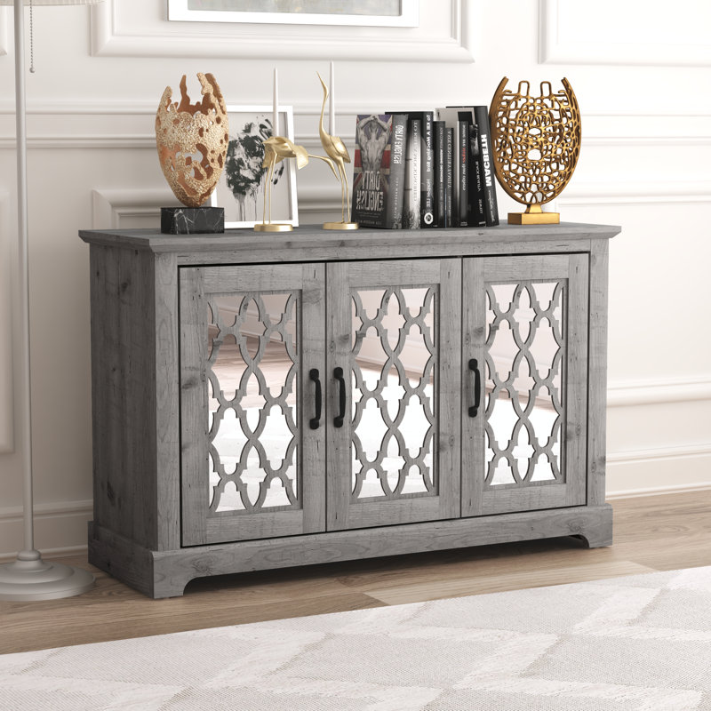 Chessani 45.7'' Sideboard, Mexican Gray