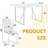 7Pc MDF Dining Table Set-115300221