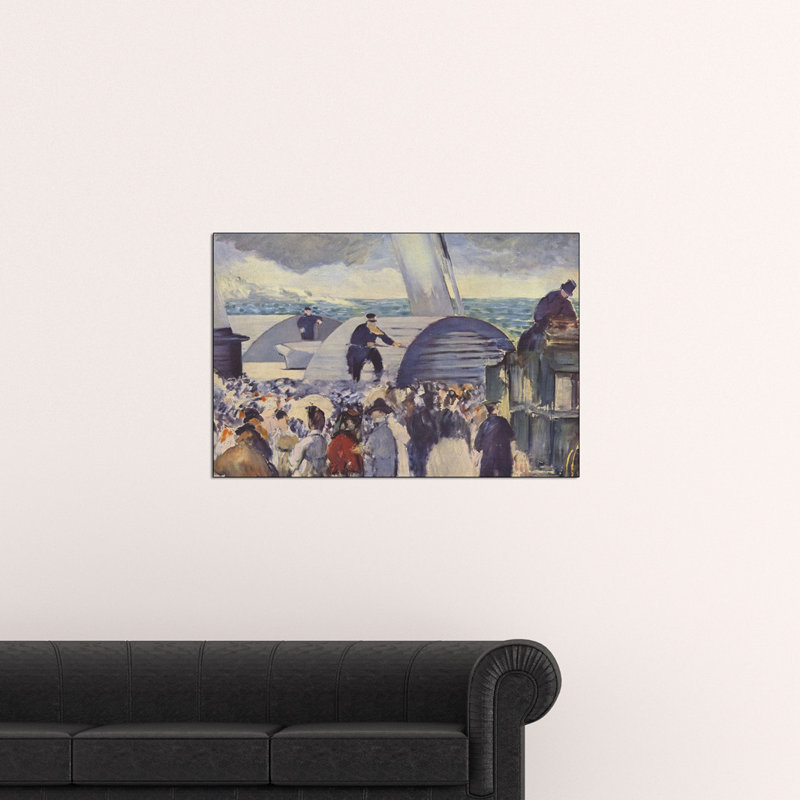 Edouard Manet - Wrapped Canvas Painting, 60cm H x 90cm W x 1.8cm D