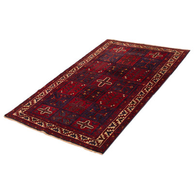 Aty One-of-a-Kind Rectangle 5'3" X 7'11" 1990s Wool Area Rug