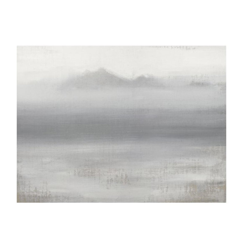 «Summit to Sea XVII» par Paul Ngo - Peinture, Couche de verre, H 18 po x l 24 po x 1,5 po