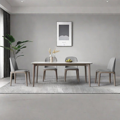Modern simple solid wood dining table sets