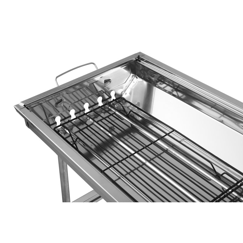 Vinsunny 39.3'' W Portable Charcoal Grill
