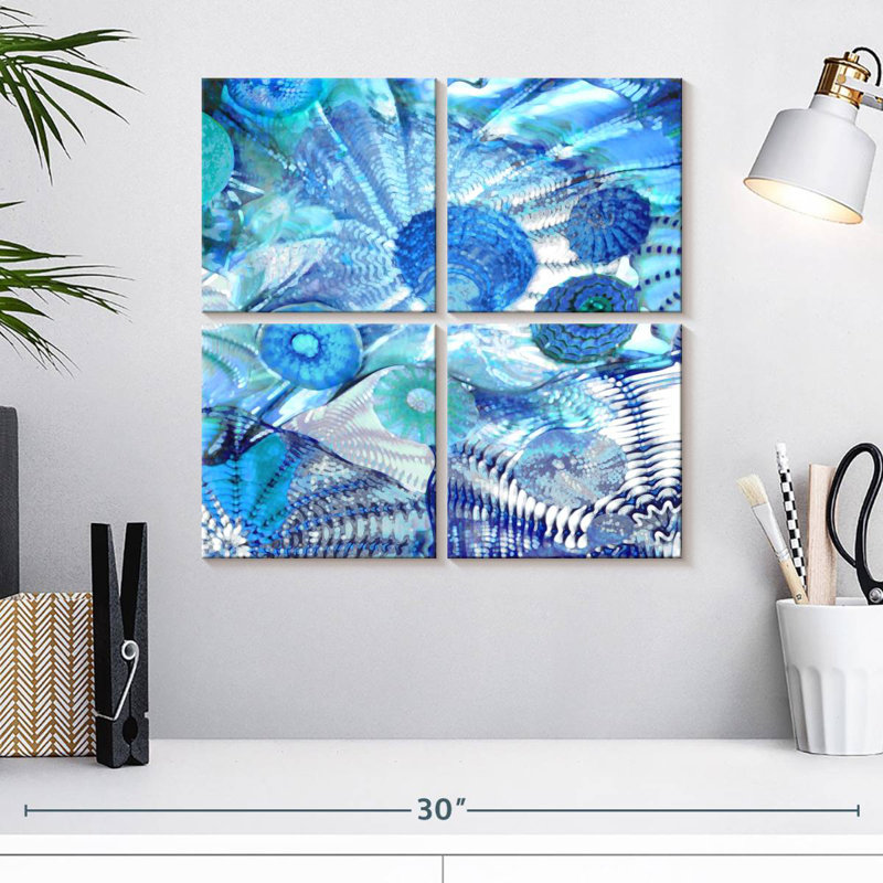 Underwater Perspective II, 18" H x 18" W