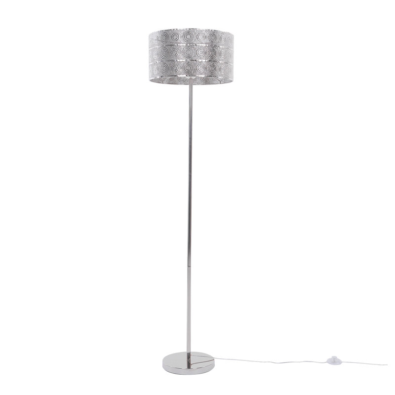 Eucptus 150cm Silver Traditional Floor Lamp