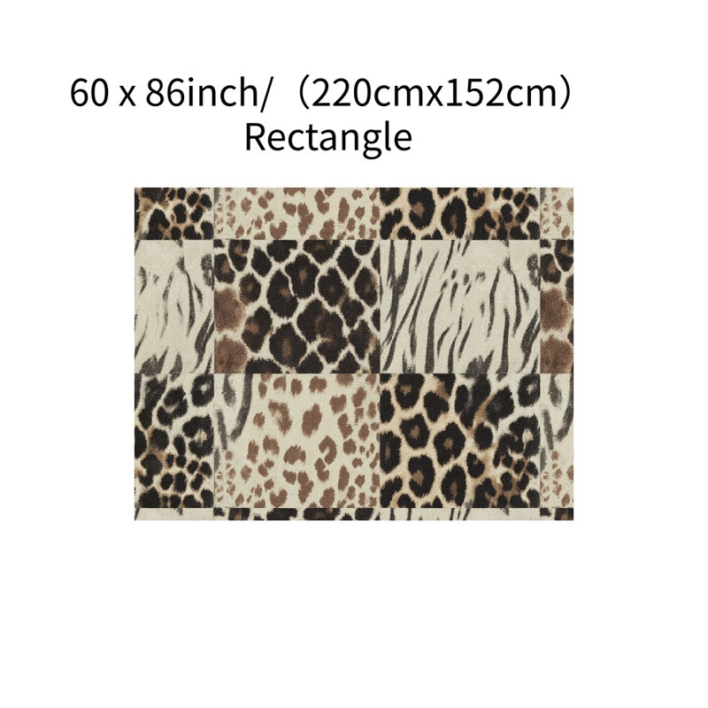 Nappe 60 x 86 pouces Wild Animal