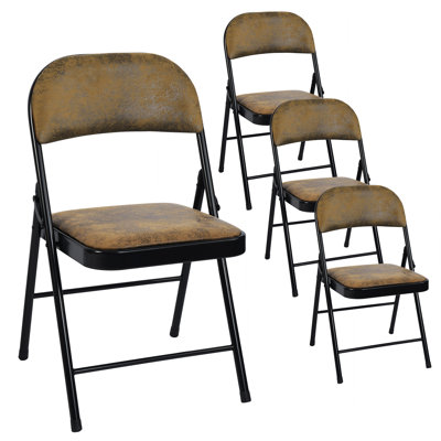 Padded Office Folding Chairs Folding Chair Set