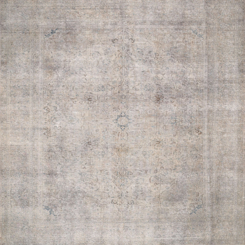 Erdenheim Performance Oriental Indoor Rug, Round 7'