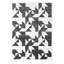 Tapis géométrique gris / ivoire Crosland-27703634
