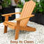 Chaise de plage confortable avec résistance aux intempéries - Design classique extérieur brun