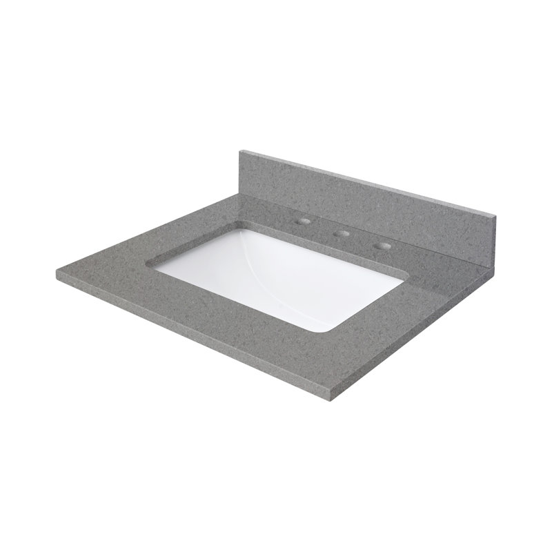 25'' W Single Vanity Top, Contrail Matte