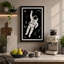 Astronaut in Space Minimalist - Wrapped Canvas-1616193100-1616193099