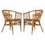 Fauteuil d'appoint en rotin Shivangi-1640180110