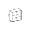Abbygale 3 - Drawer Rectangle Accent Chest