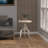 Neche Solid Wood Pedestal End Table -89062086-89062085