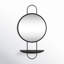 Beauregard Metal Round Mirror-1857235347