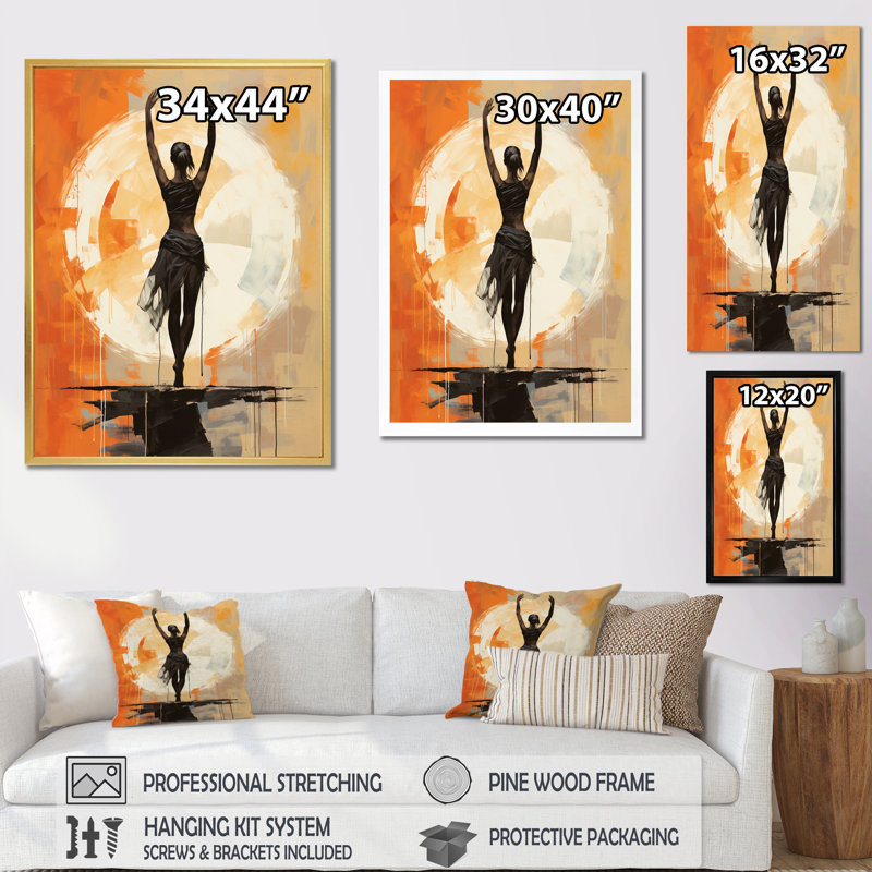 «Beige Yoga Inner Balance I», reproduction sur toile, Noir, H 44 po x l 34 po x P 1,5 po