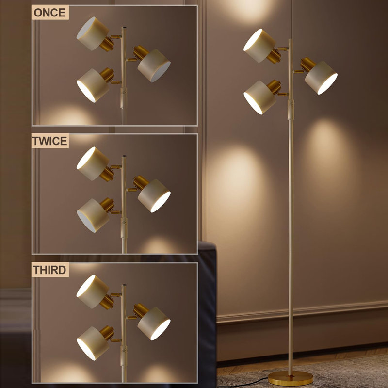Floor Lamp, Blanc