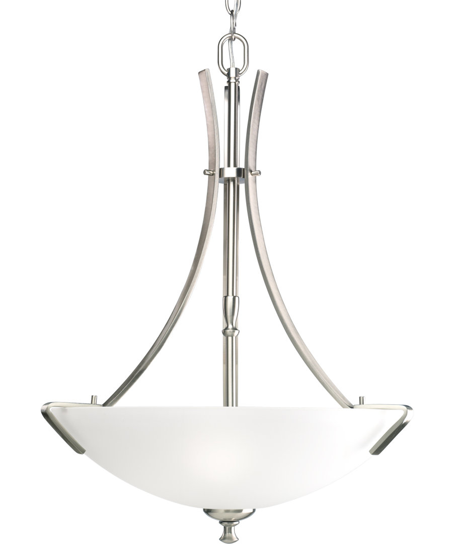 Charleston 3-Light Single Bowl Pendant Red Barrel Studio®