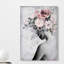 Couronne florale fraîche - reproduction sur toile tendue-50109899