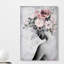 Couronne florale fraîche - reproduction sur toile tendue-50109901