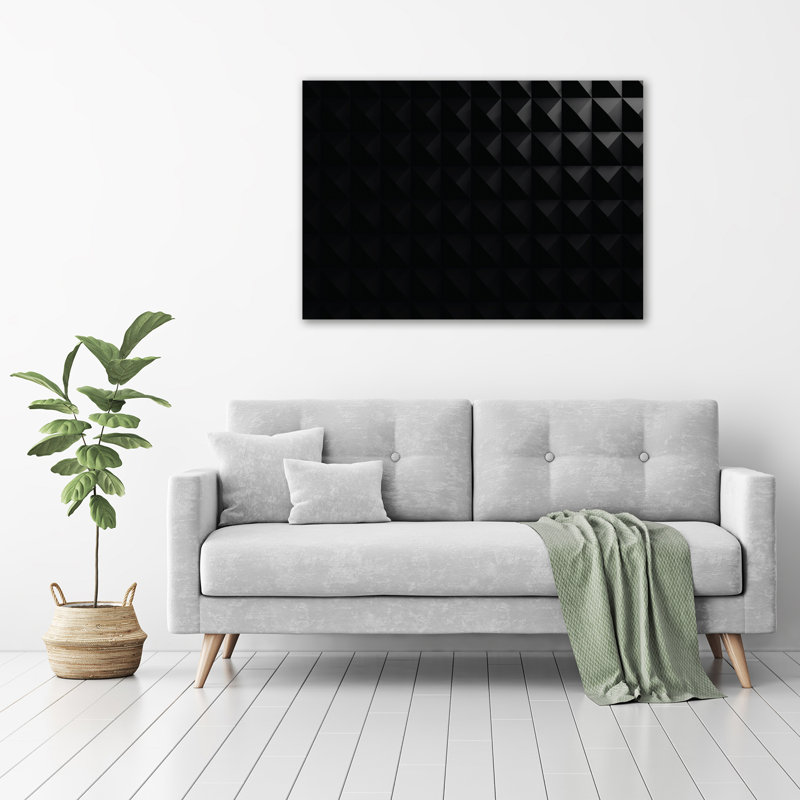 Abstraction Background - No Frame Print on Glass