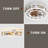 Caged Ceiling Fan With Lights Remote Control, modern Ceiling Fan, Fans, 4 LED Bulbs Include