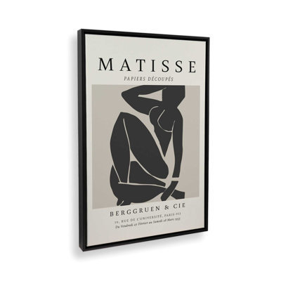 Matisse's Nude III en noir