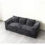 Boneless Cloud 2-Seater Loveseat Sofa In A Box - Compressed Corduroy Deep Seat Couch, No Assembly Memory Foam Small Sofa For Apartments & Small Spaces-372945361