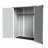 Versatile Outdoor 48 in. W x 21 in. D Resin Tool Shed With Shelf