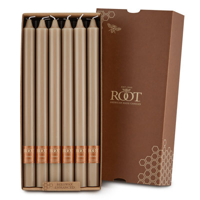 Root Candles Unscented Taper Candle
