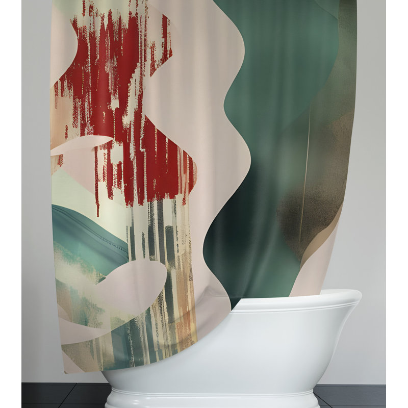 Rideau de douche Criton, H 72 po x l 70 po