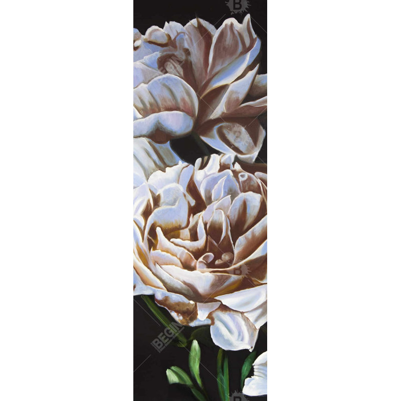 Peonies Print On Canvas