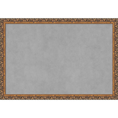 Tableau magnétique encadré bronze antique