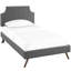 Lit plateforme simple Corene avec pieds évasés ronds par Modway-537702241